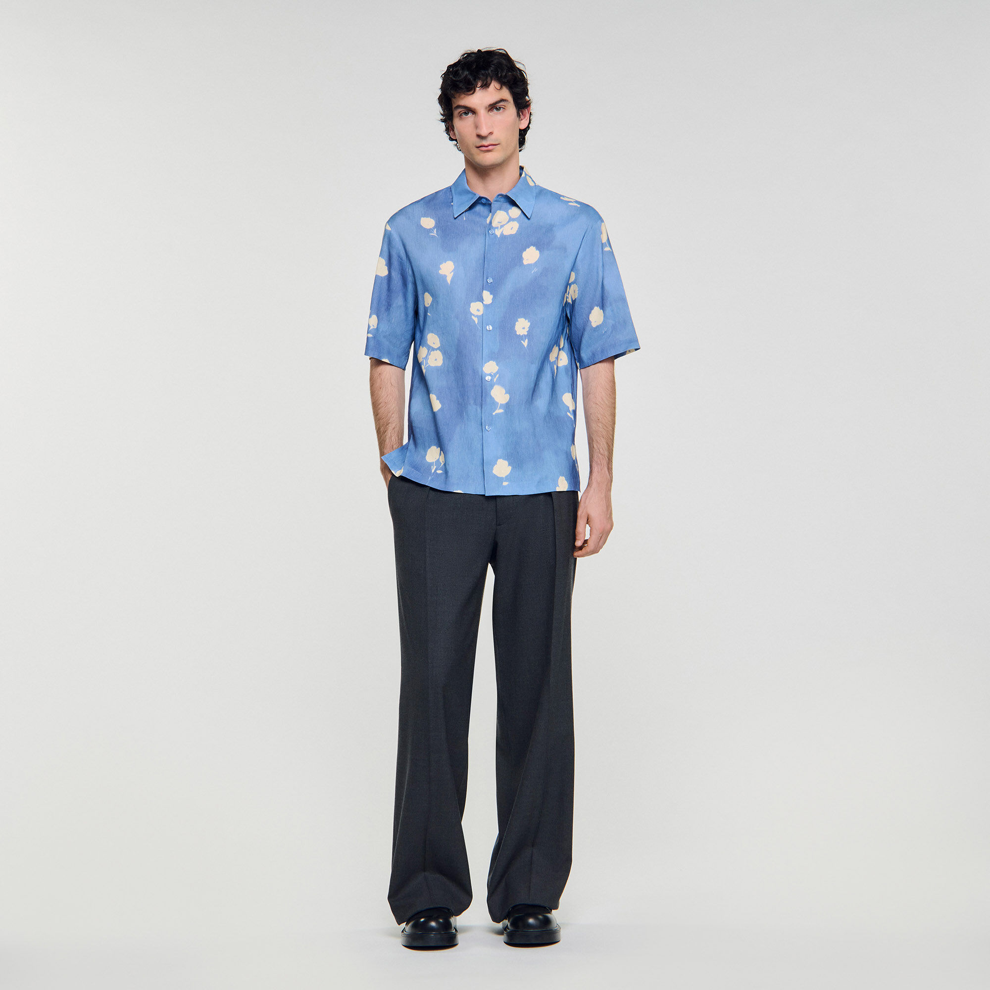 Hemd mit Blumenprint