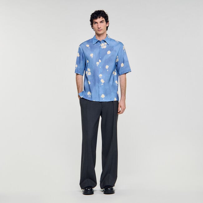 Hemd mit Blumenprint