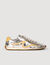 Metallicleder-Sneakers Light Wave