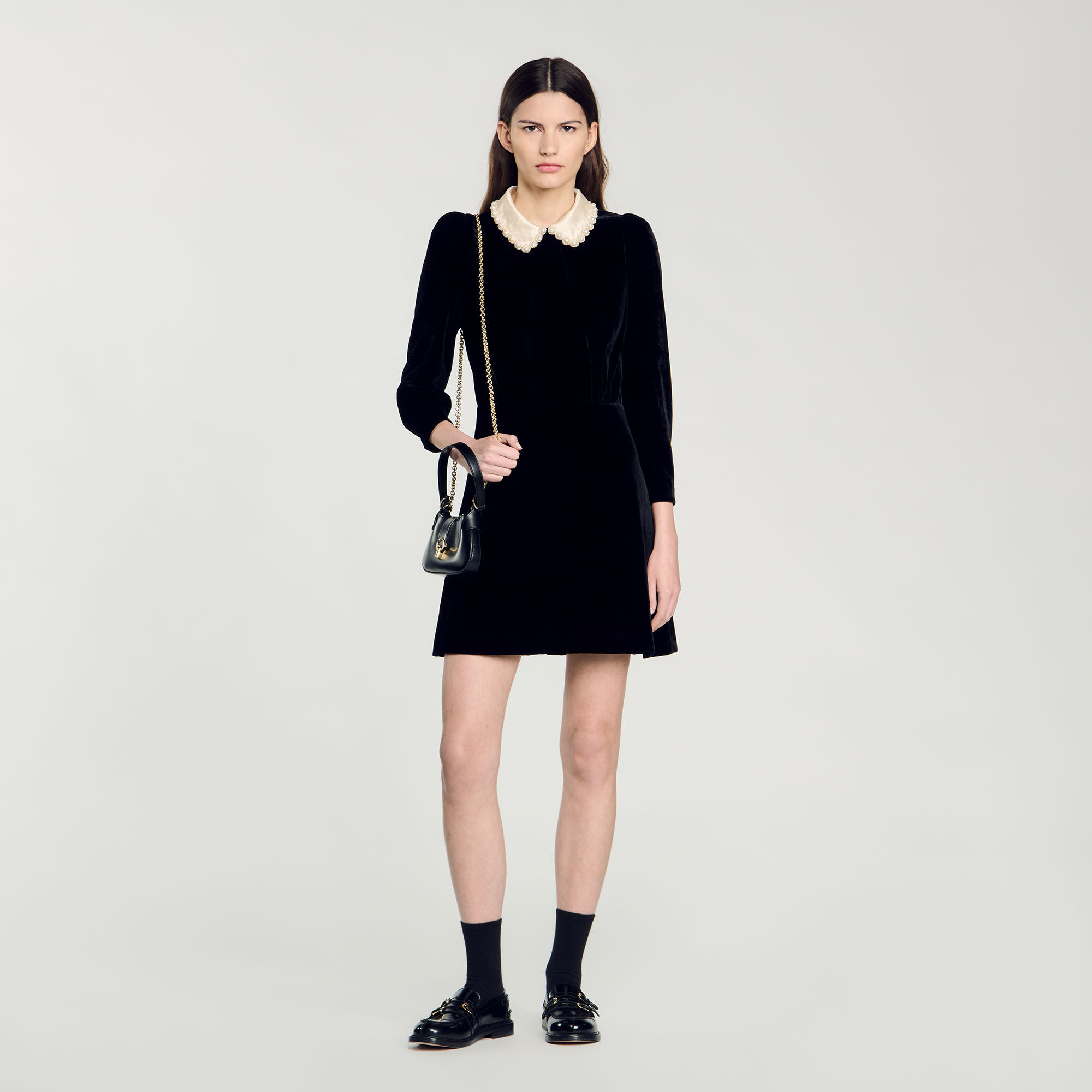 Sandro paris dress sale top