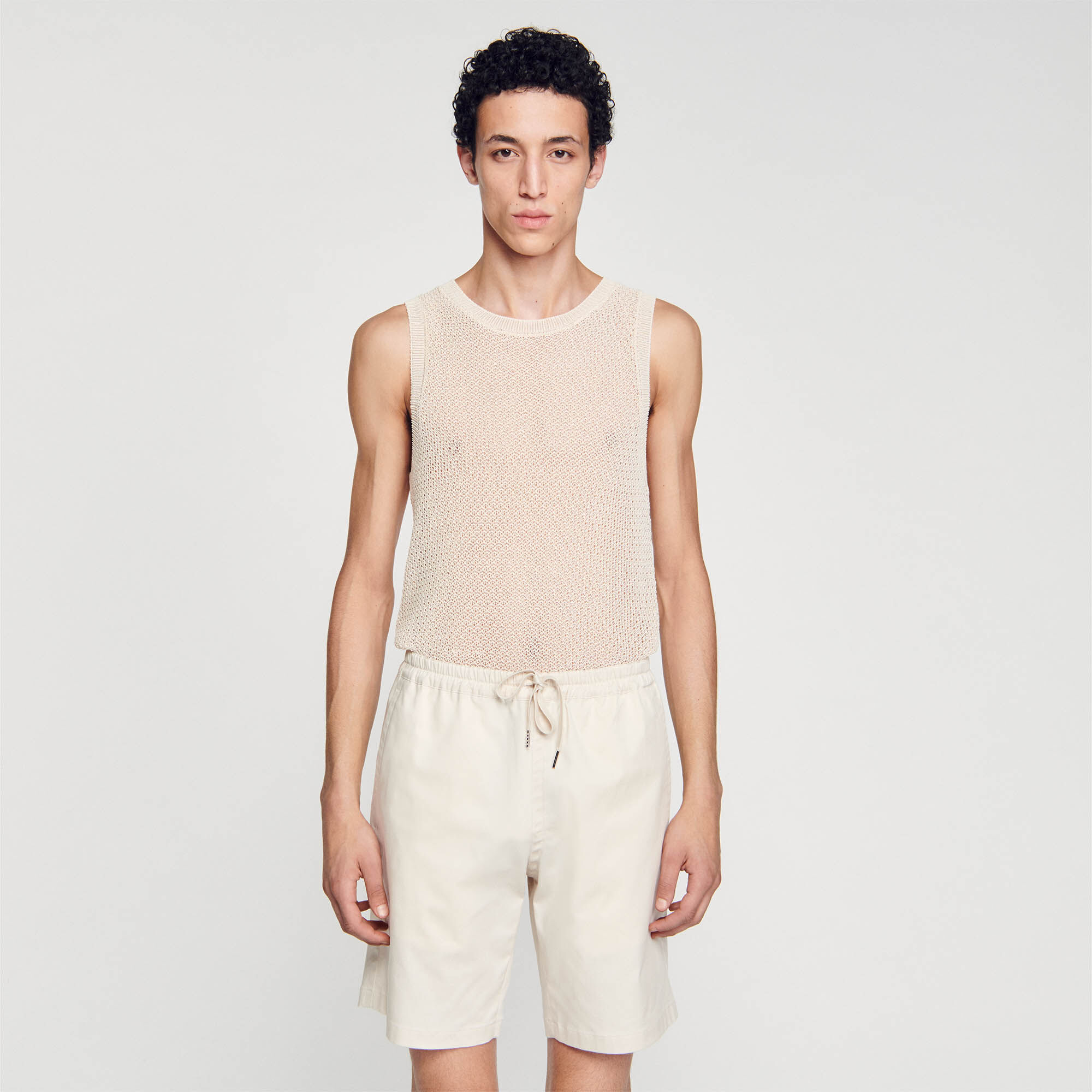 Shorts aus Baumwolle