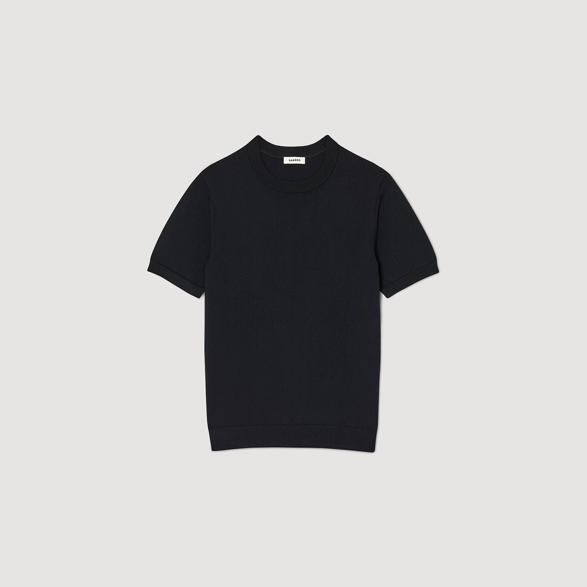 T-Shirt aus Strick