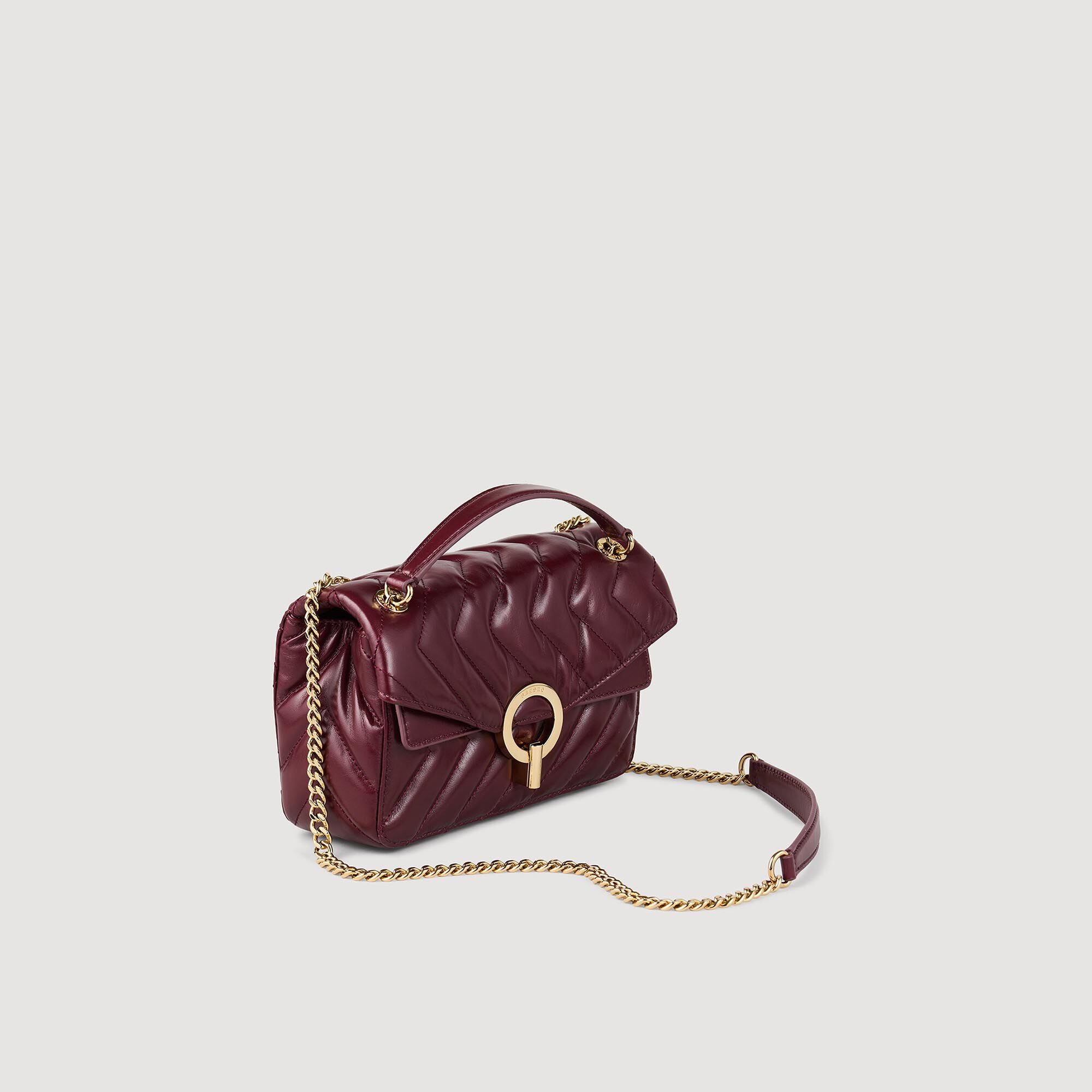 Kleine Tasche Yza aus Glattleder