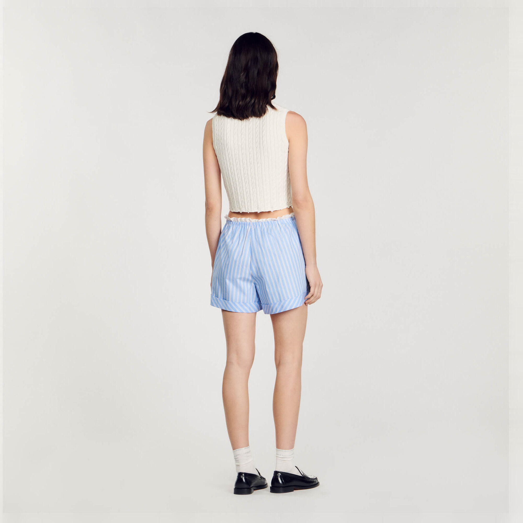 Weite Shorts aus Baumwolle