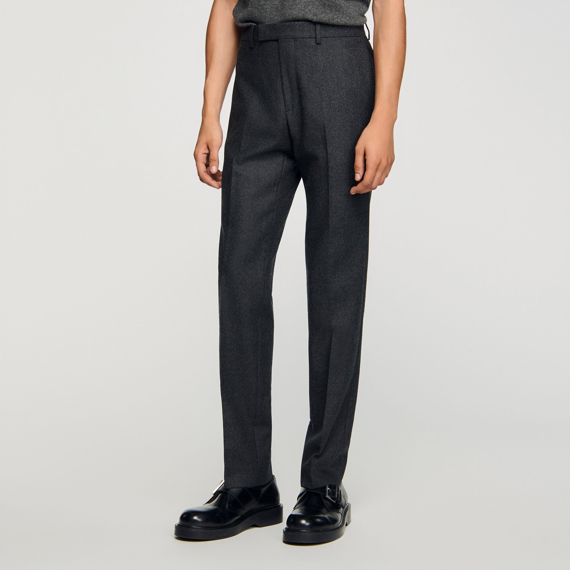 Anzughose aus Wolle