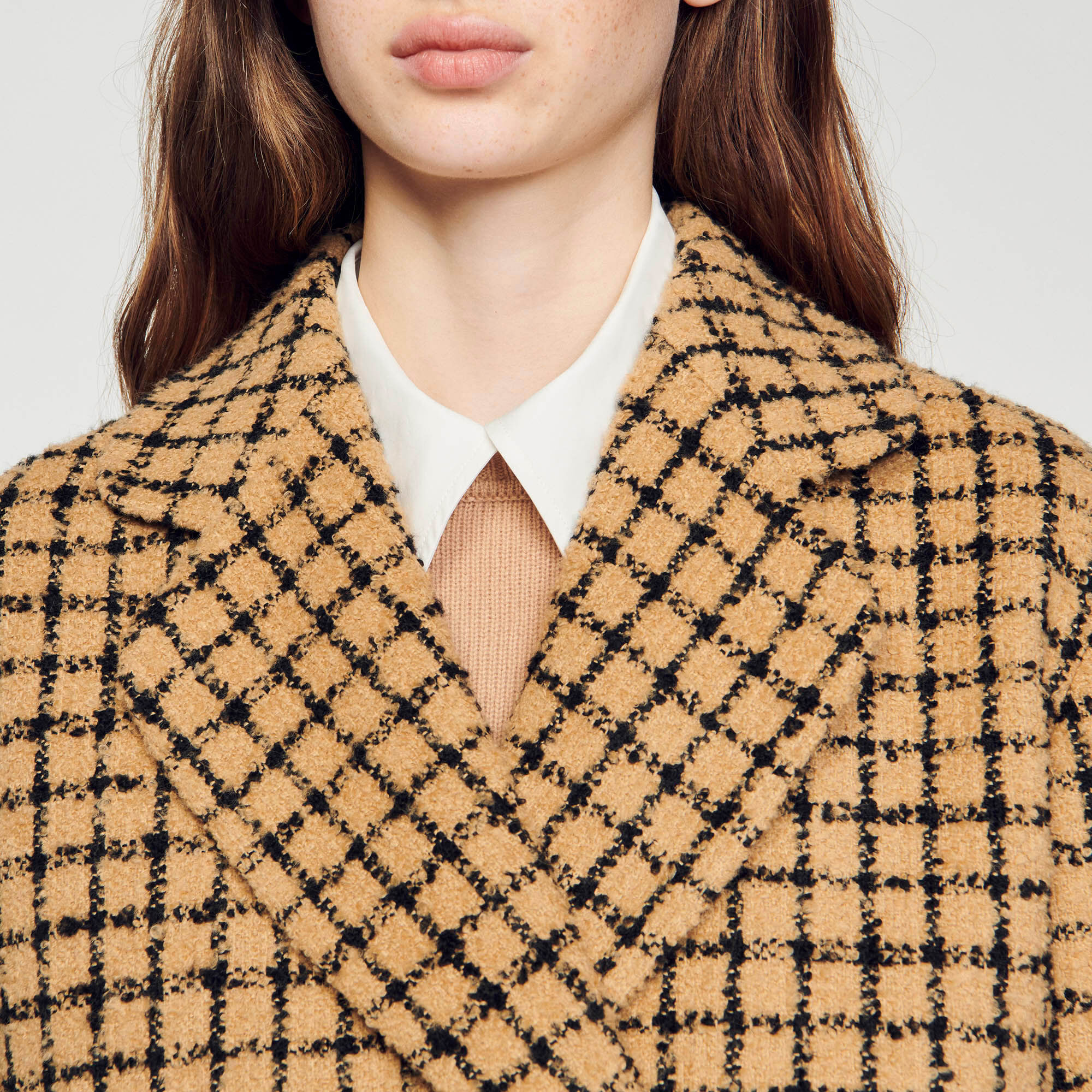 Tweed-Jacke