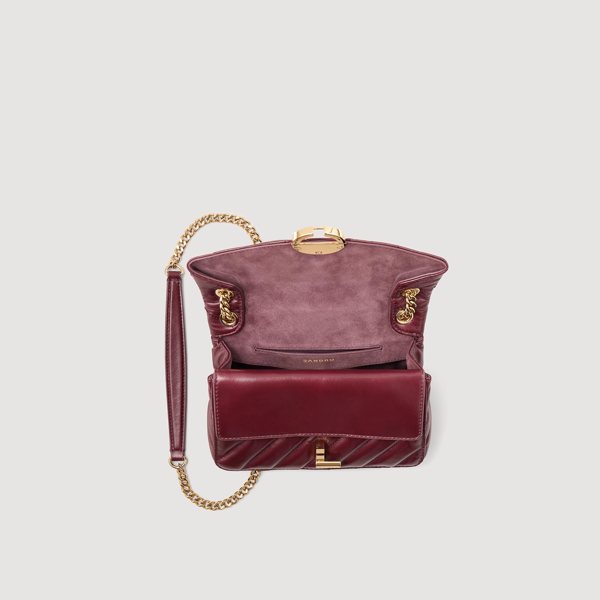 Kleine Tasche Yza aus Glattleder