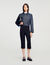Taillierter Blazer aus Denim