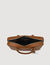 Große Tasche aus genarbtem Leder