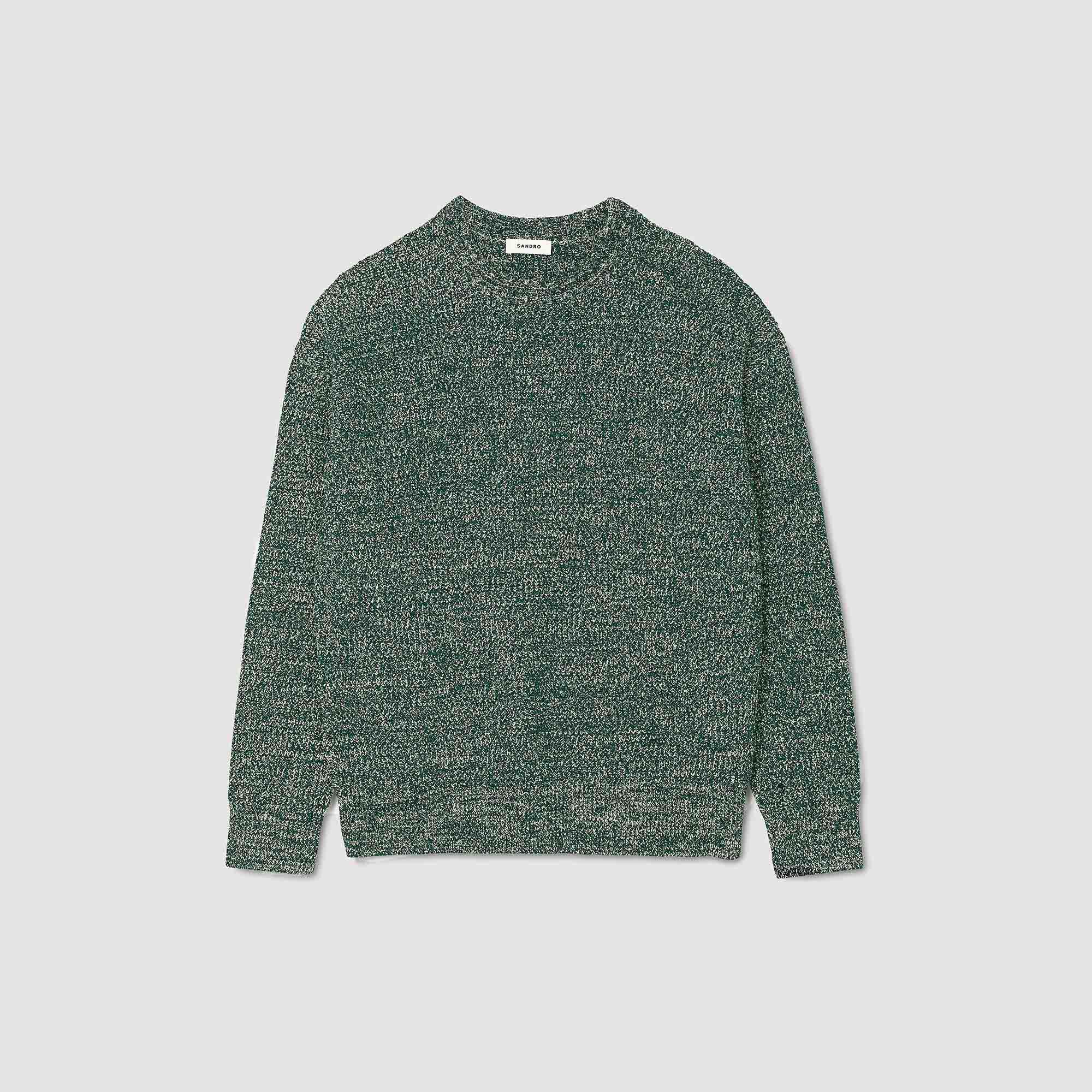 Pullover aus Chenille-Garn