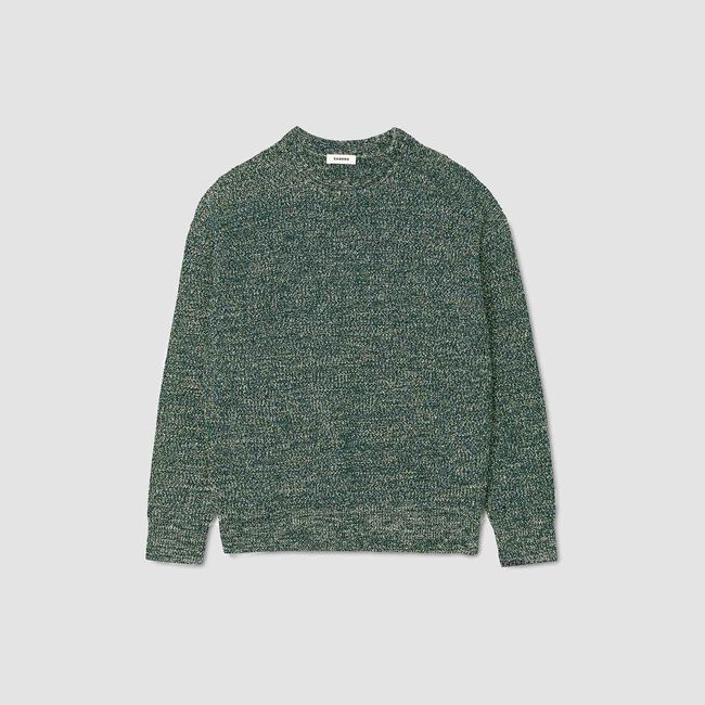 Pullover aus Chenille-Garn