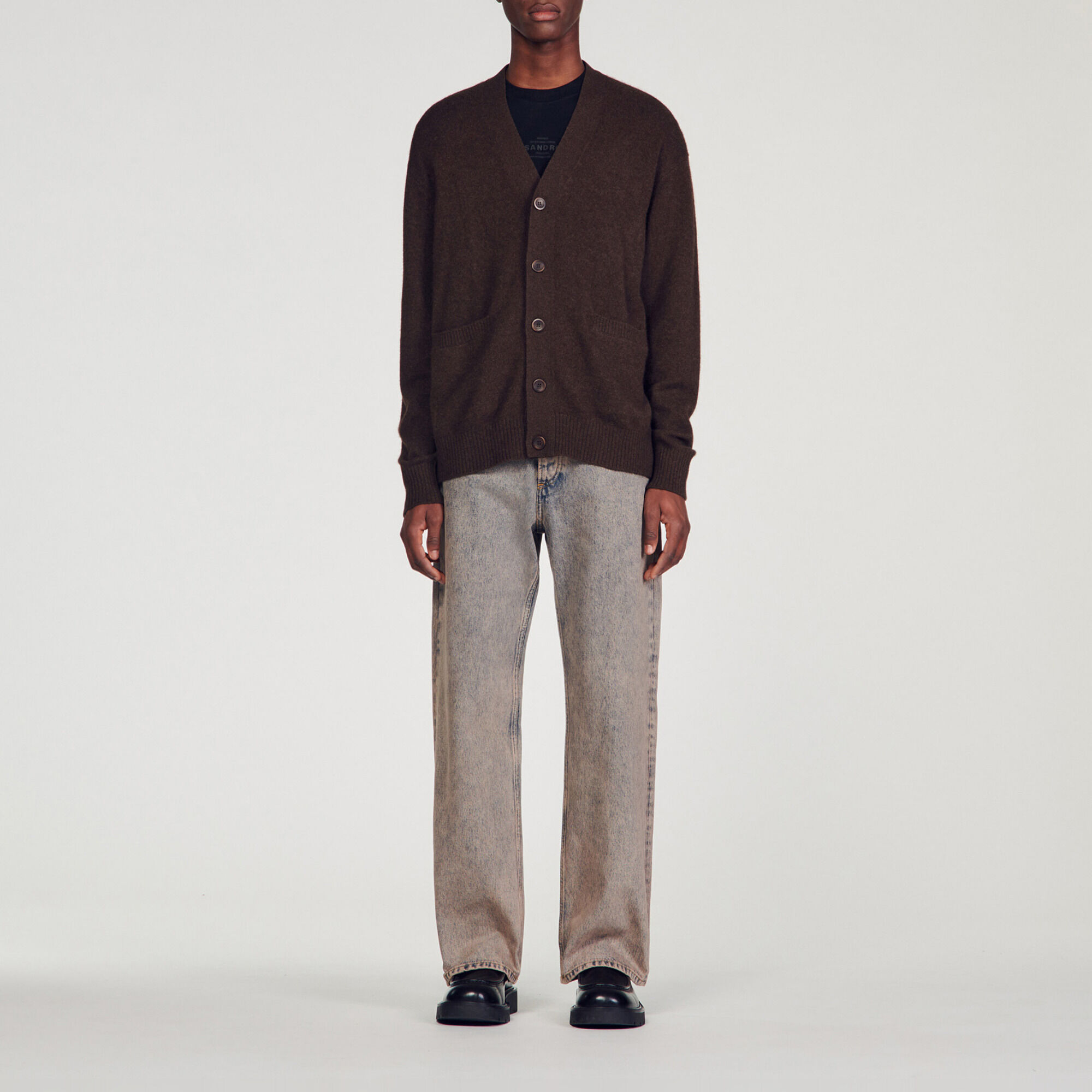Cardigan aus Yakwolle