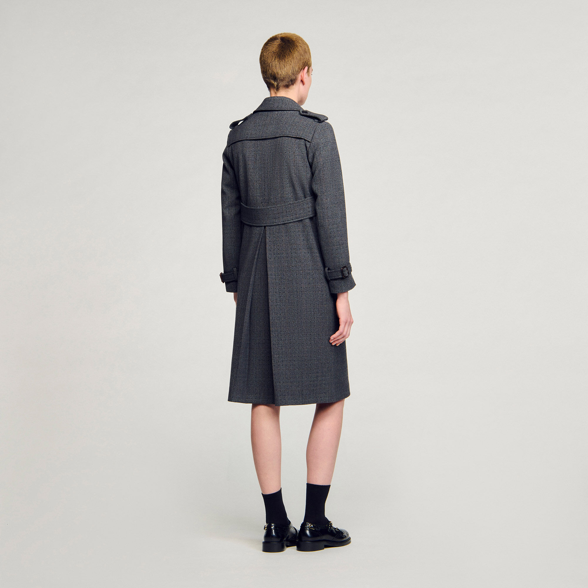 Trenchcoat mit Strass