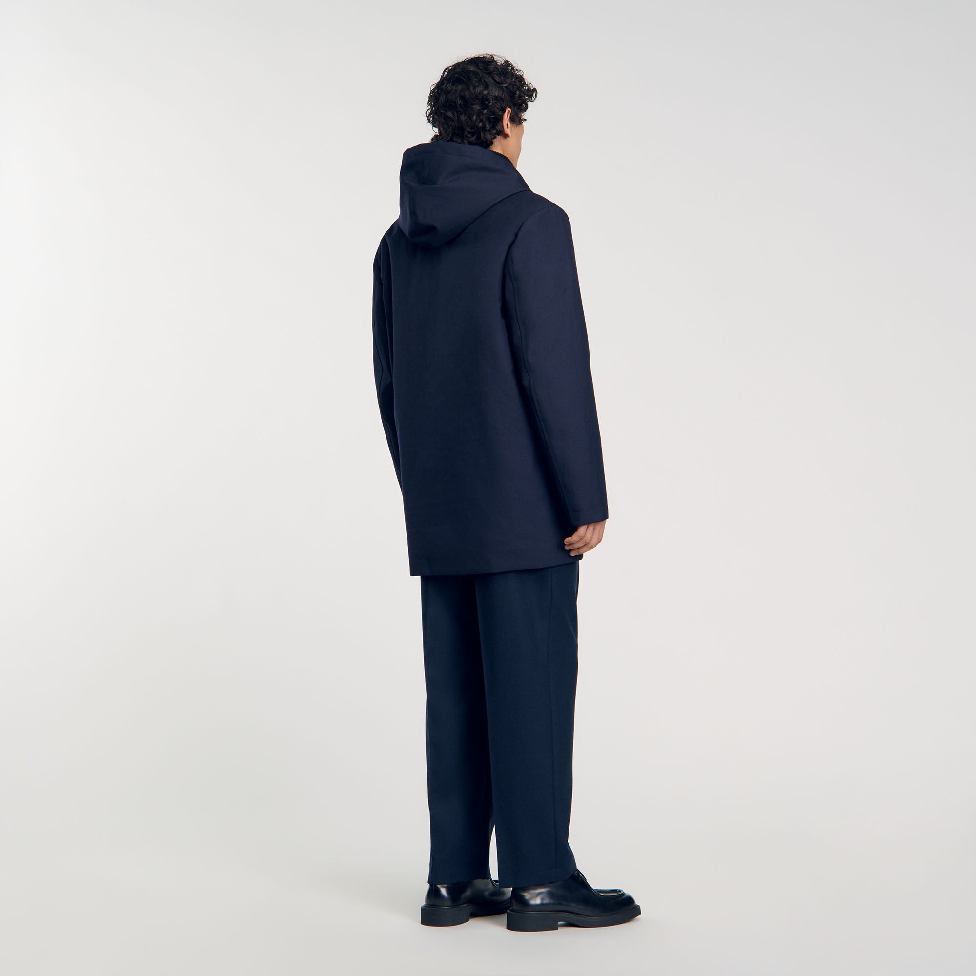 Parka mit Reißverschluss und Kapuze