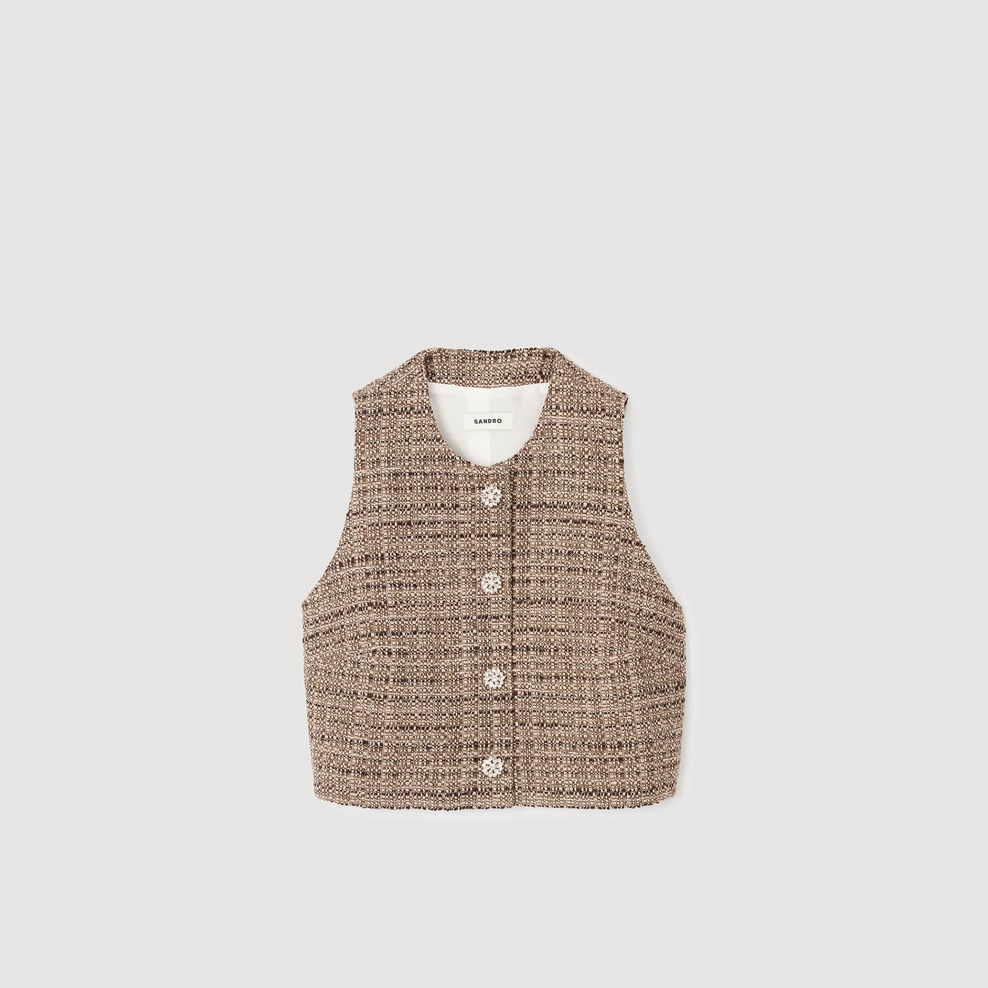 Top aus Tweed
