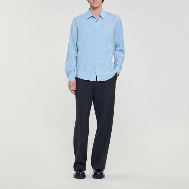 Hemd in Knitteroptik - Herren | Sandro