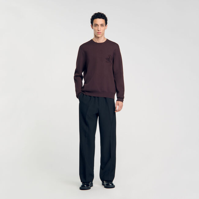 Sweatshirt mit Blumenmuster