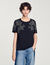 T-Shirt mit bestickten Details