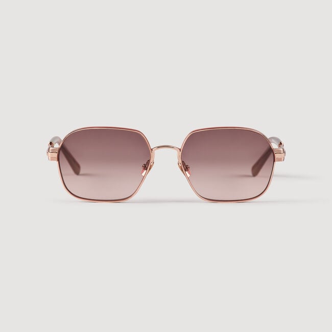 Sonnenbrille aus Metall