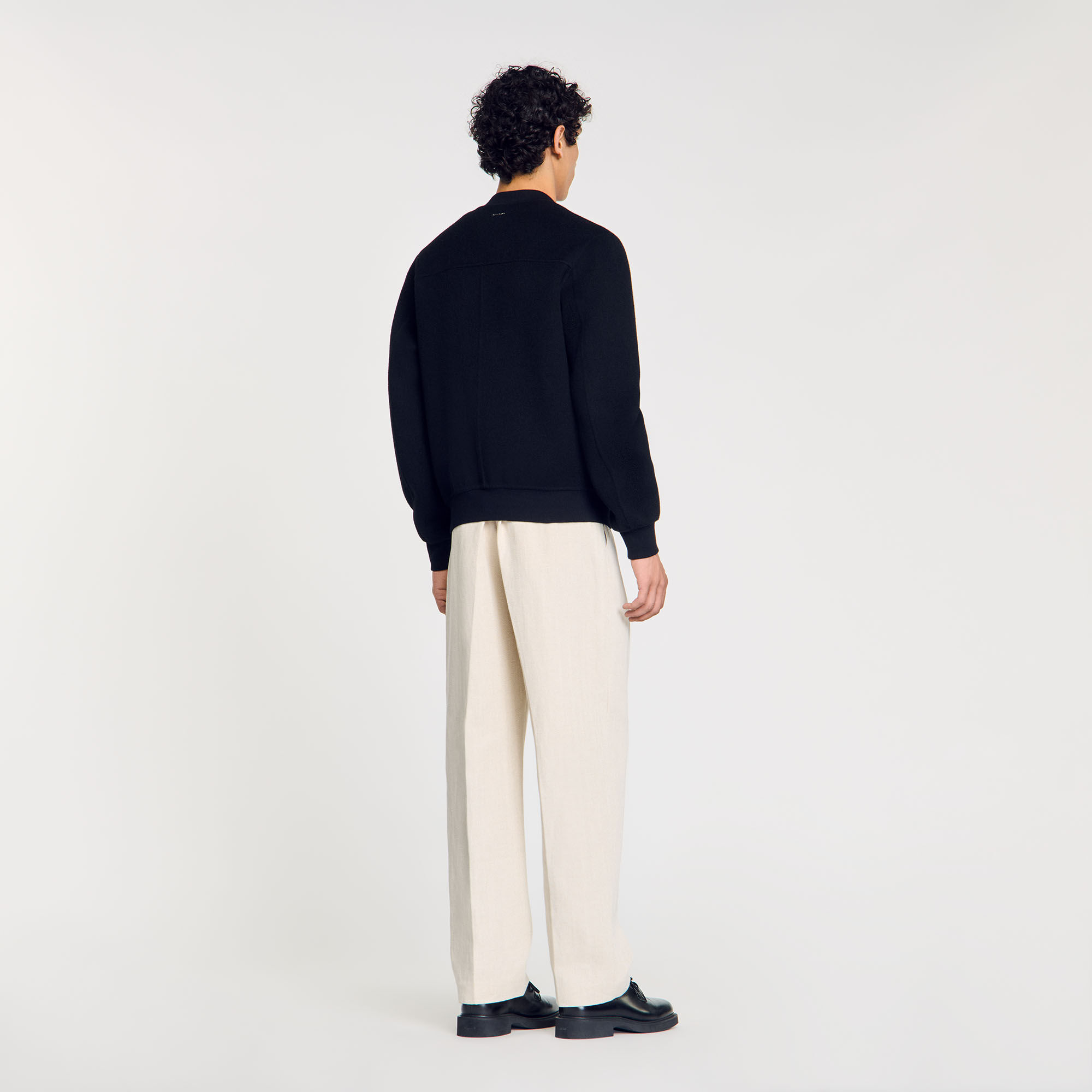 Blouson aus Doubleface-Wolle