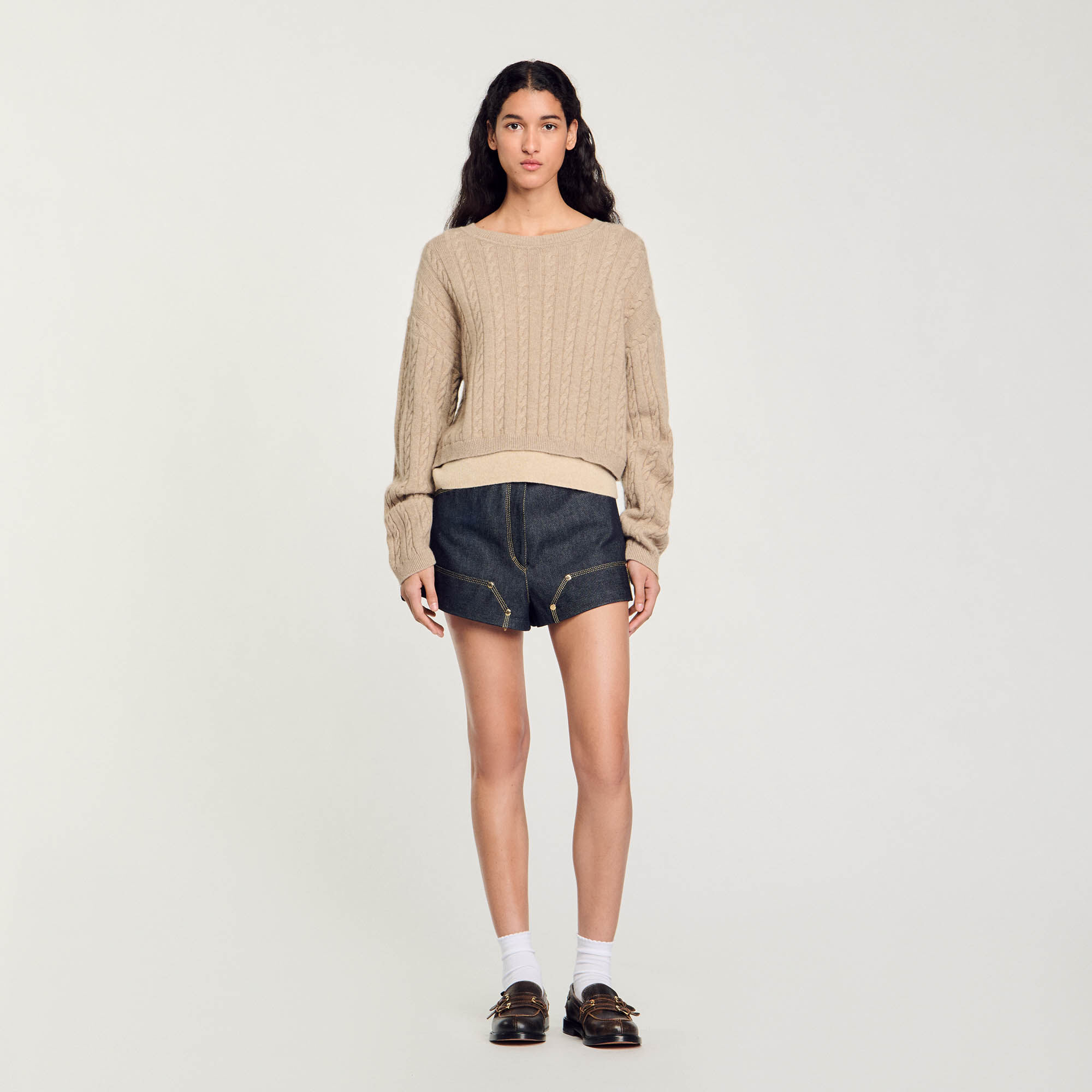 Sandro cashmere top