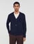 Cardigan mit Kordelstickerei