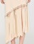 Strickkleid mit Fransen und Perlen