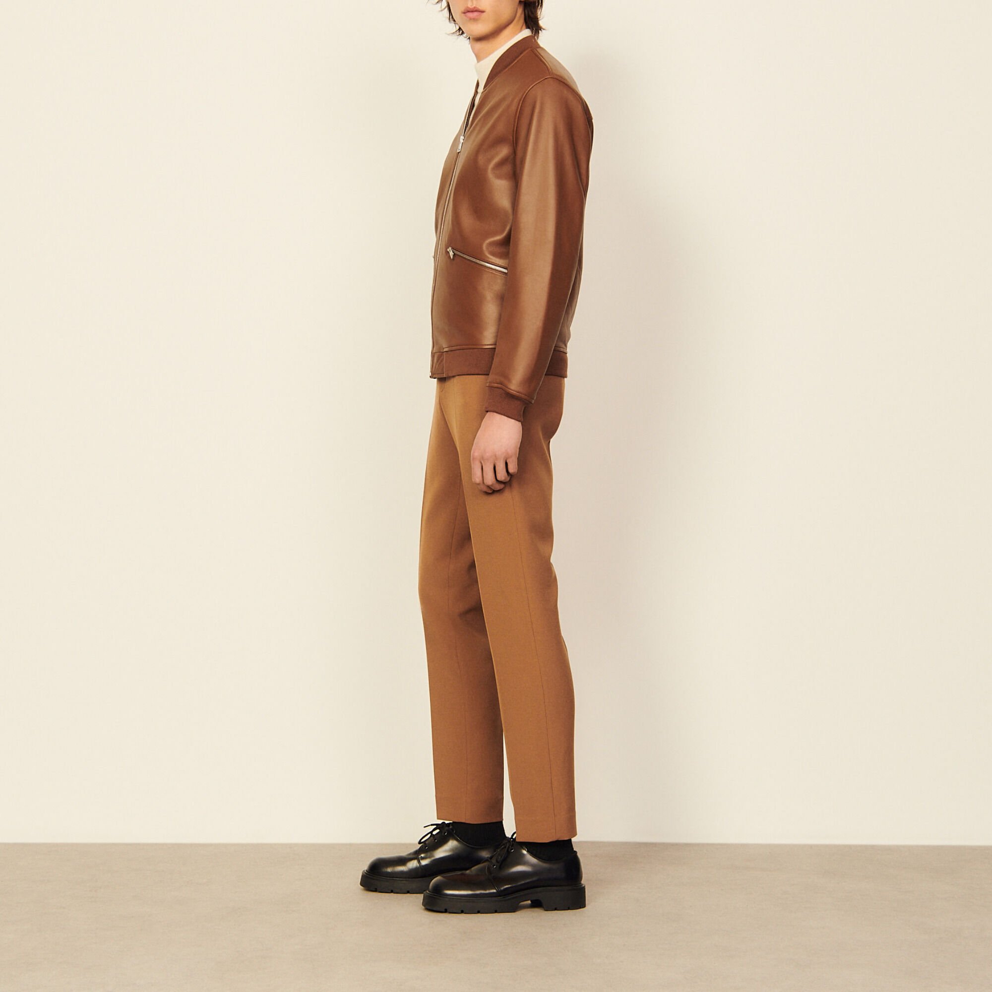 Blouson aus Leder