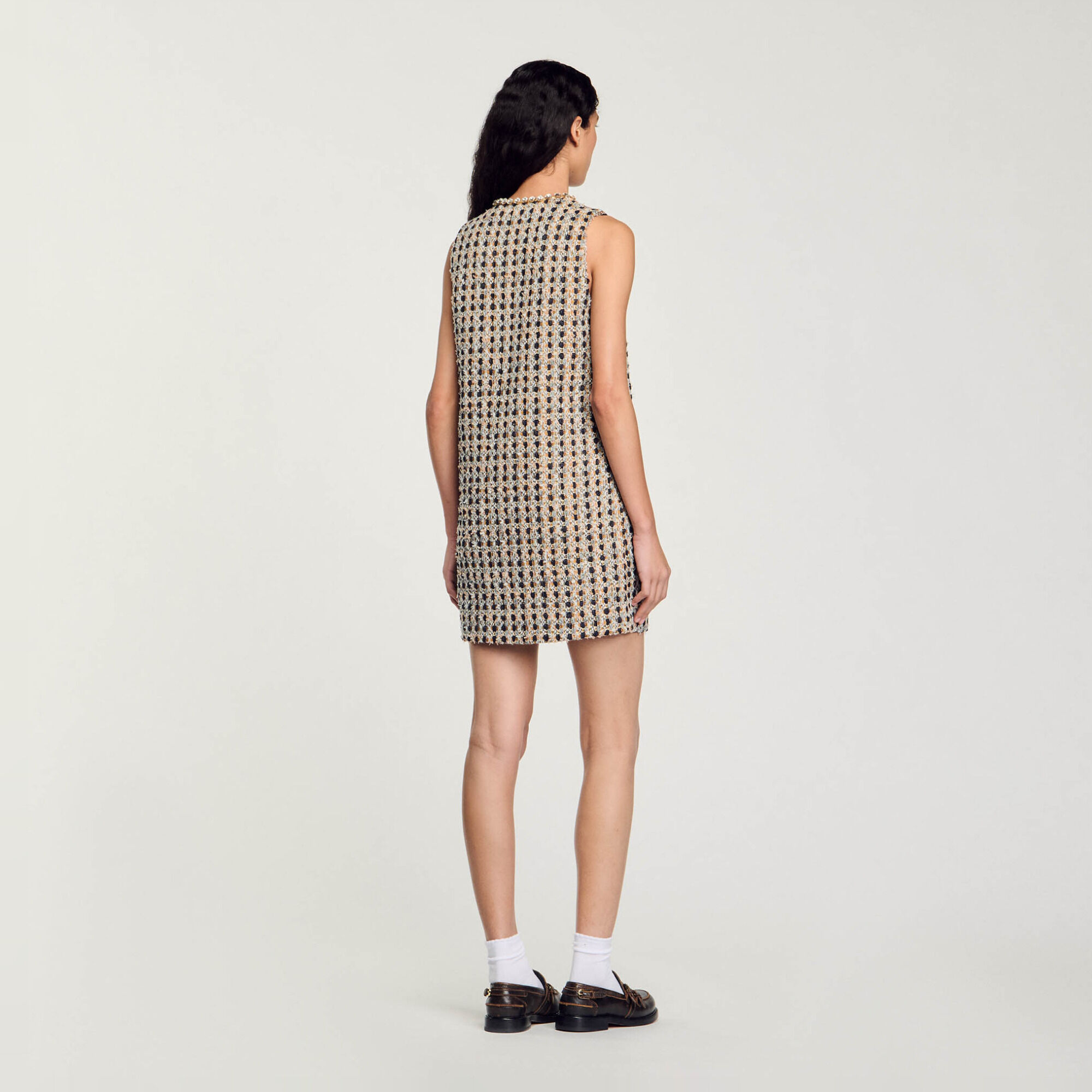 Kurzes Tweedkleid - Damen | Sandro
