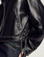 Blouson aus Leder im Vintage-Stil