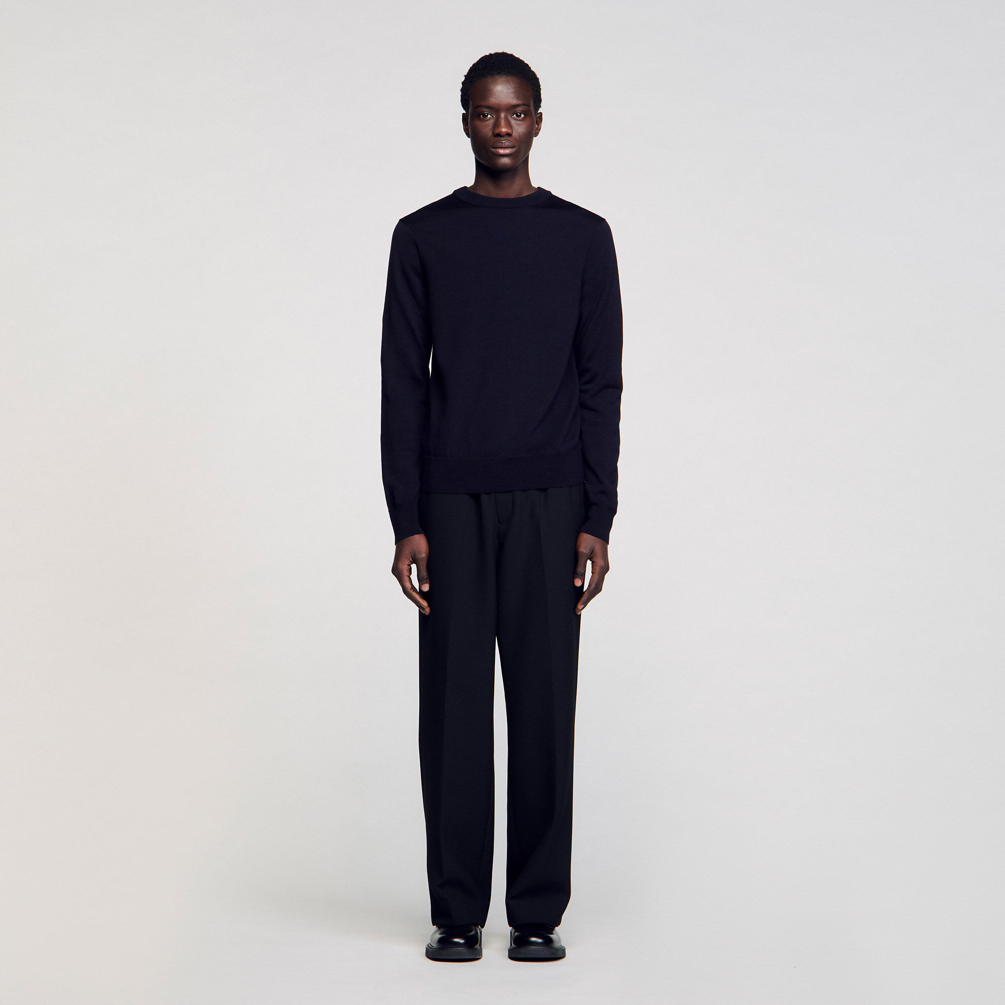 Pullover aus Woll-Feinstrick