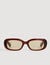 Rechteckige Sonnenbrille