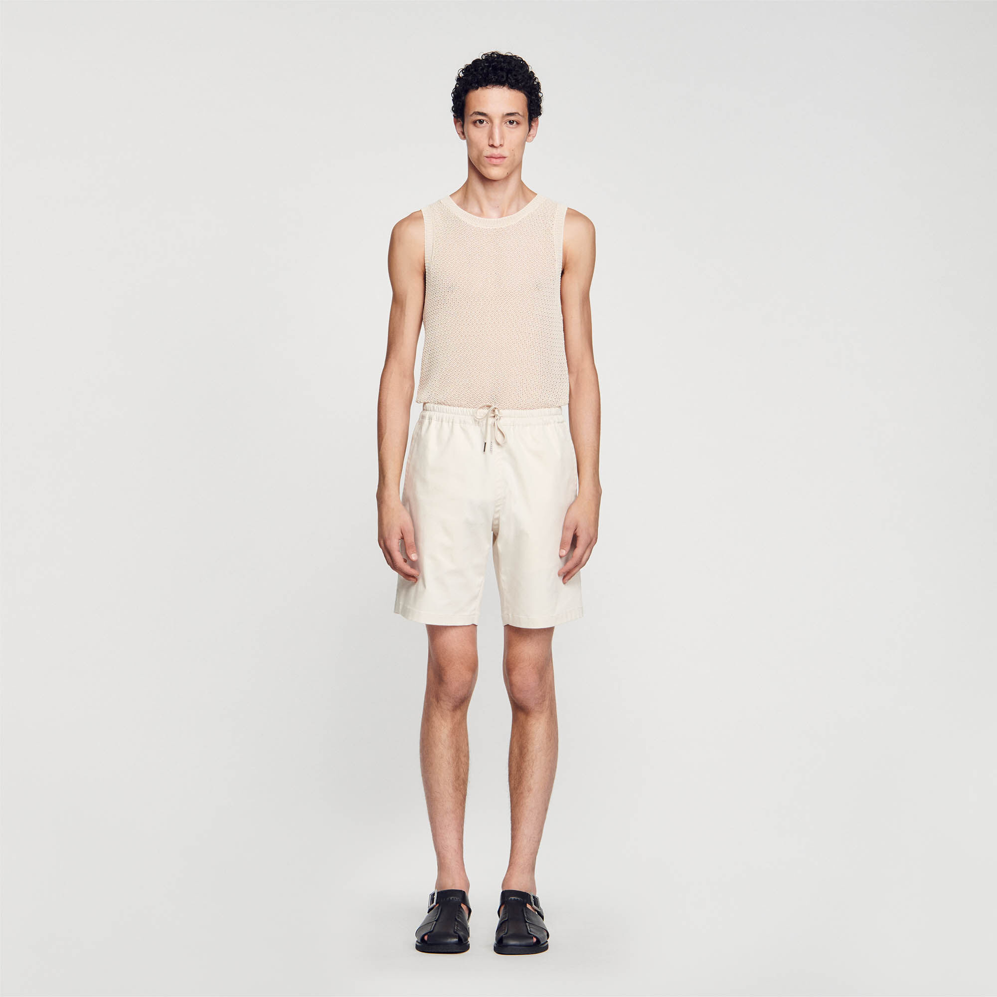 Shorts aus Baumwolle