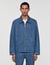 Jeansjacke mit Seilmuster