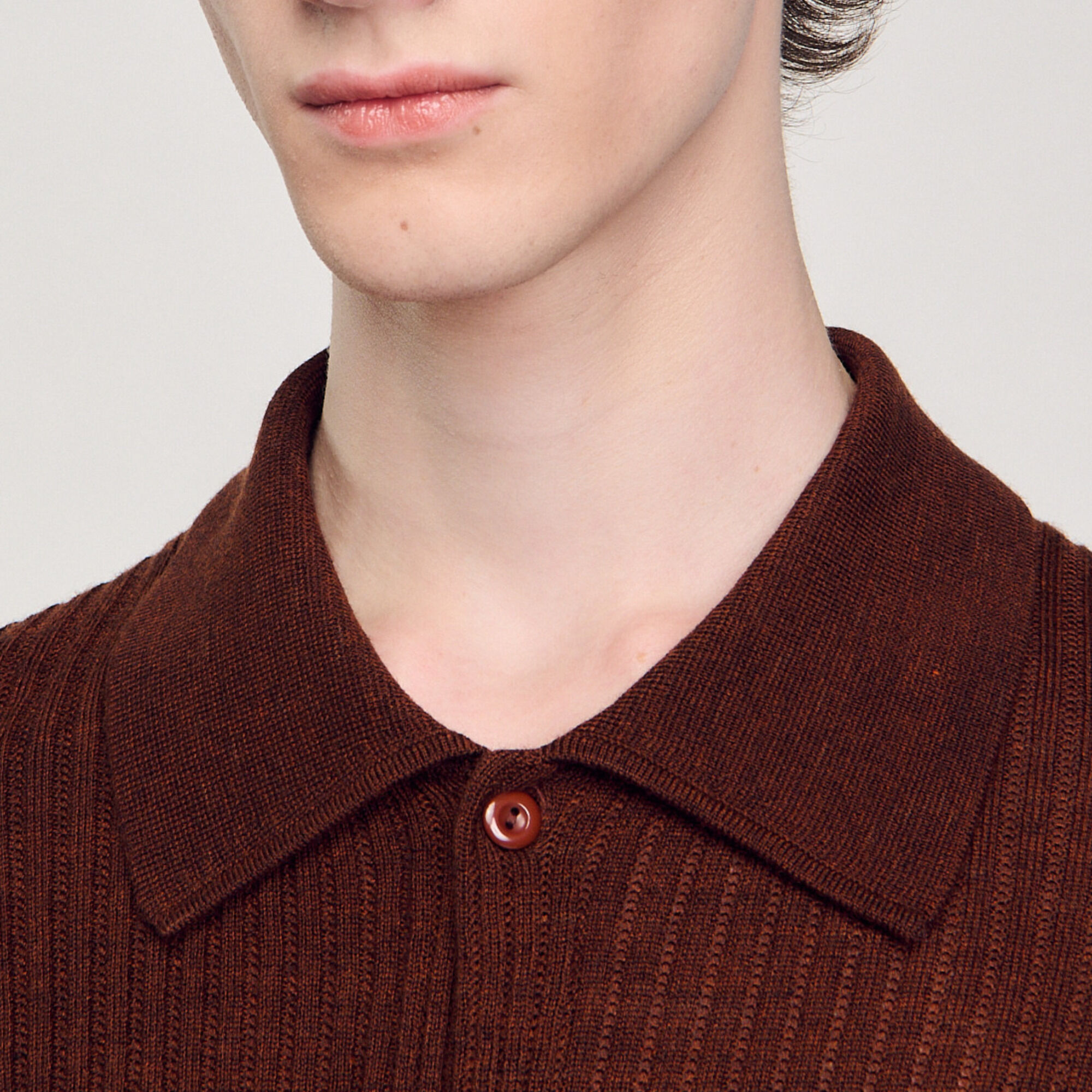 Strickhemd - Herren | Sandro