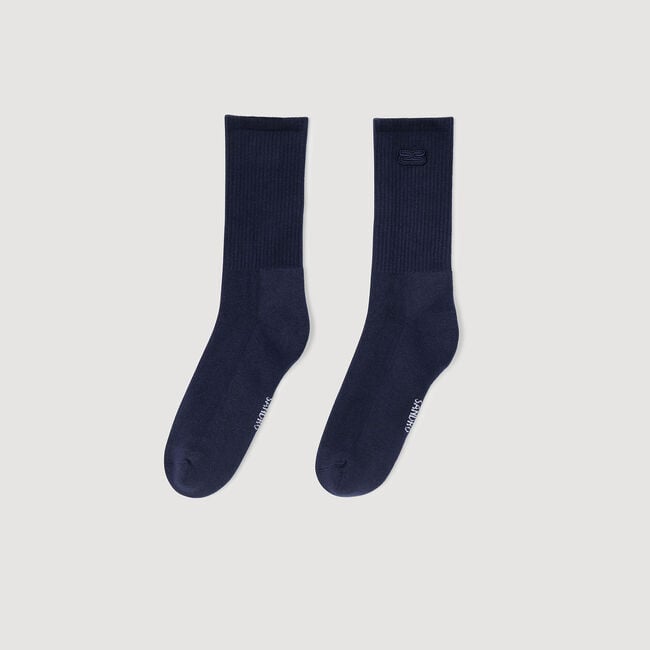 Bestickte Socken