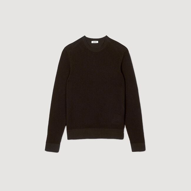 Pullover aus texturiertem Strick