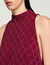 Kurzes Kleid mit Nieten in Rautenform - Damen | Sandro
