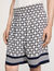 Fließende Bermudashorts mit Print