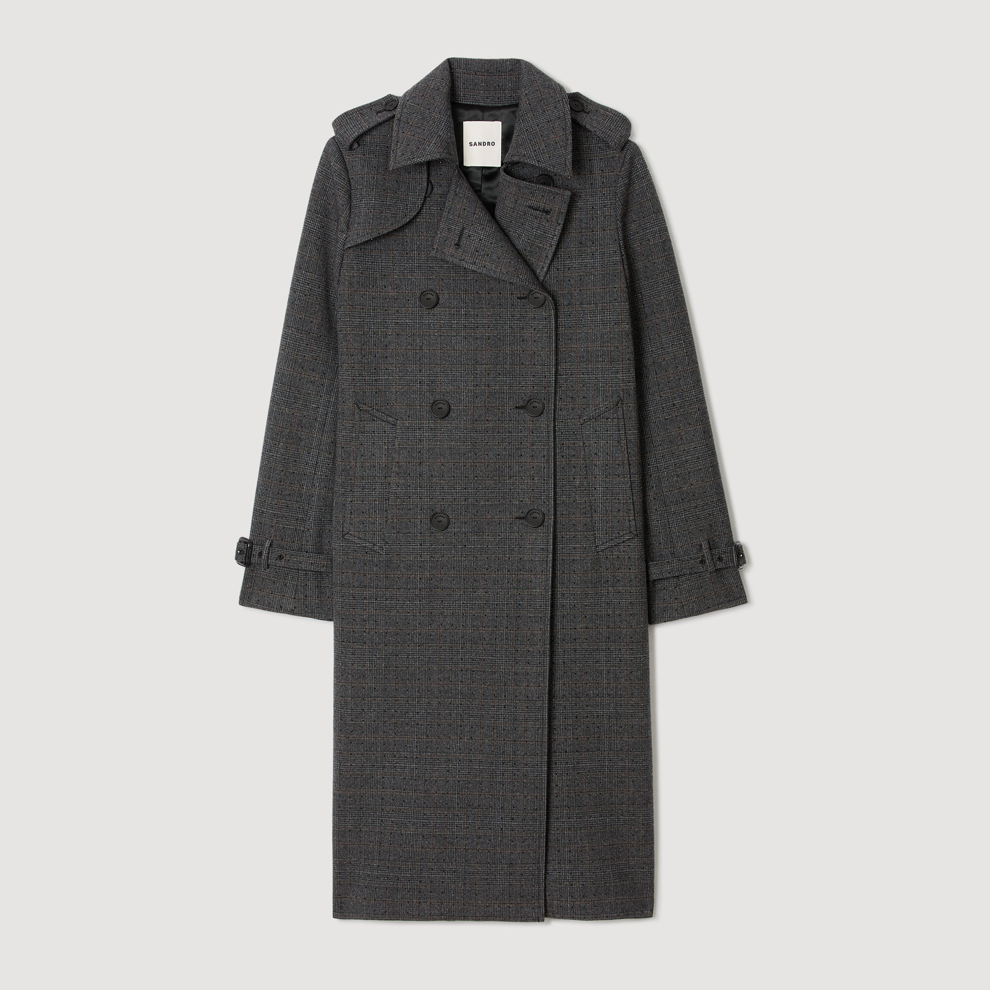 Trenchcoat mit Strass