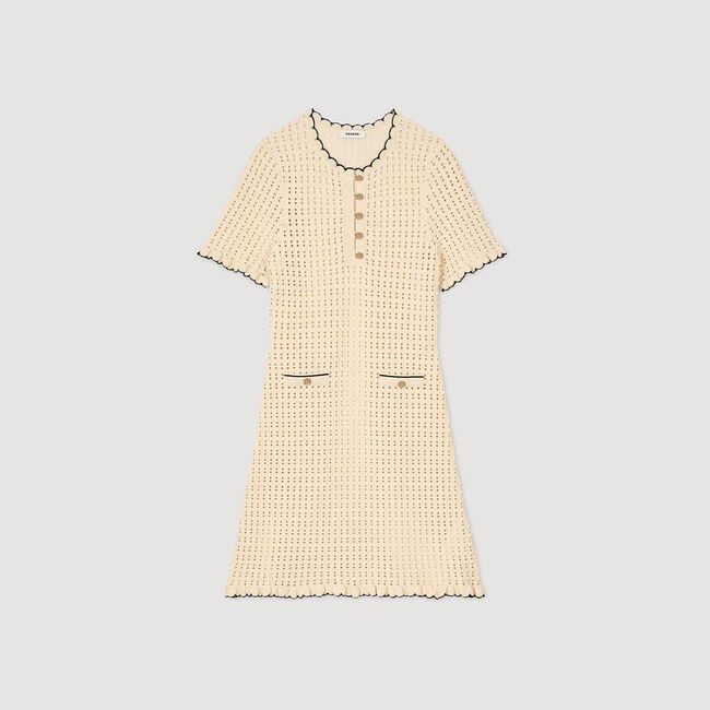 Kurzes Strickkleid