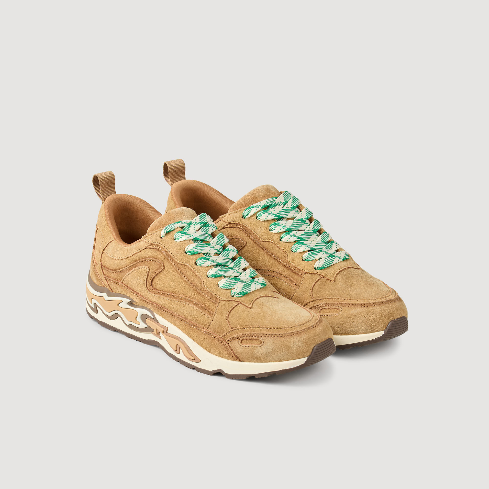 Sandro flammes beige best sale