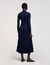 Langes Strickkleid