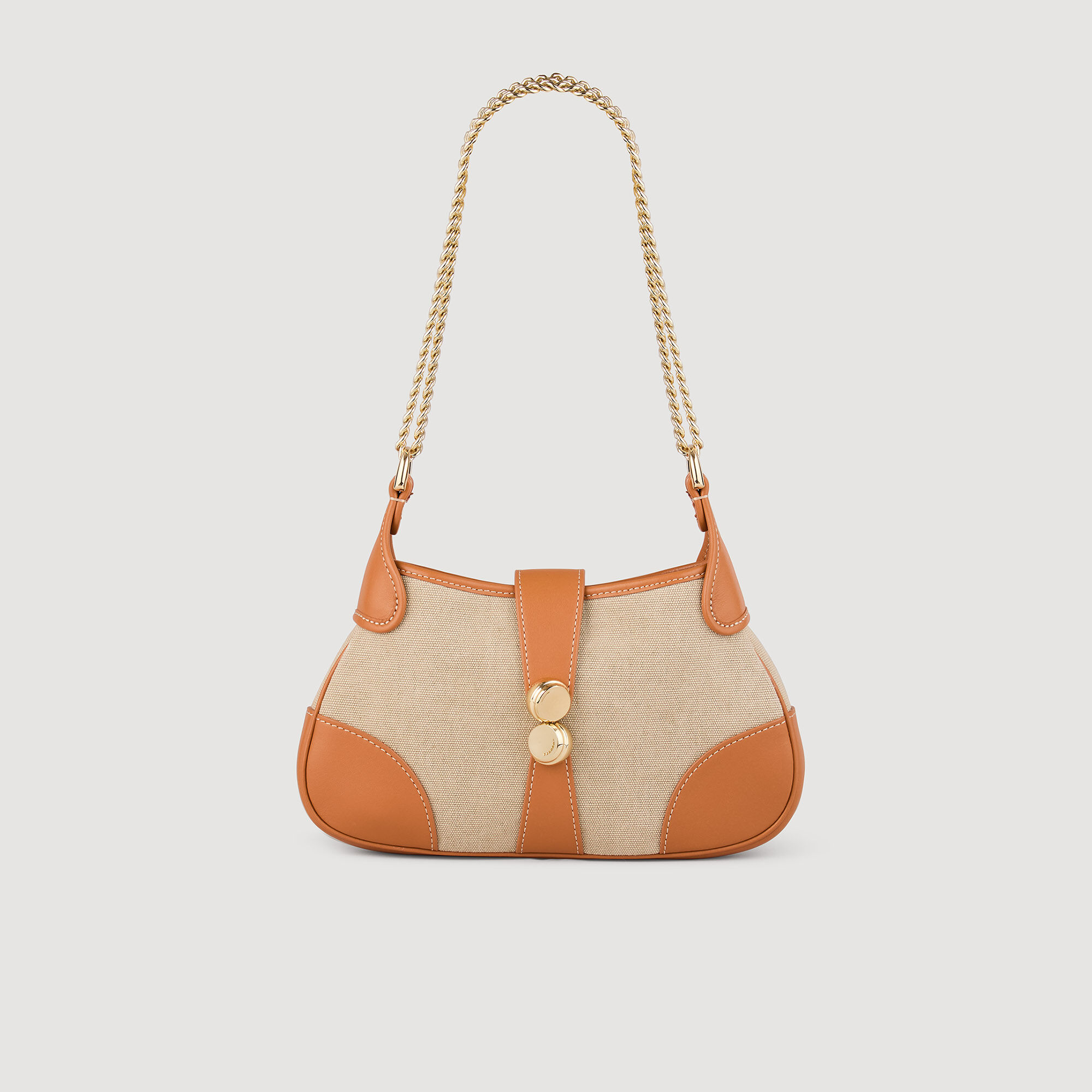 Tasche Janet aus Stoff und Leder