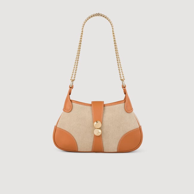 Tasche Janet aus Stoff und Leder