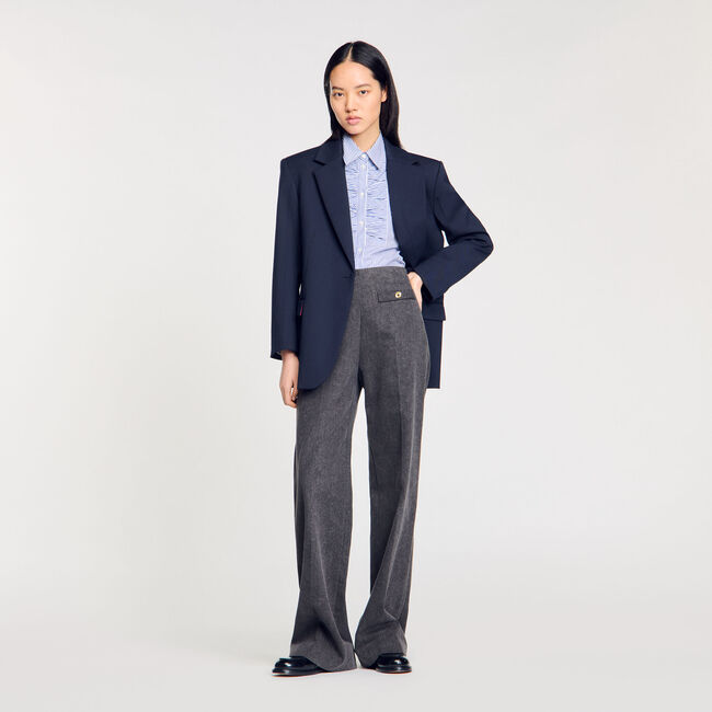Jeans mit hohem Bund