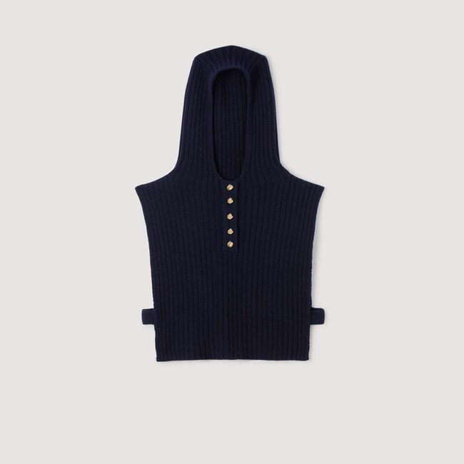 Kapuzenpullover aus Wolle