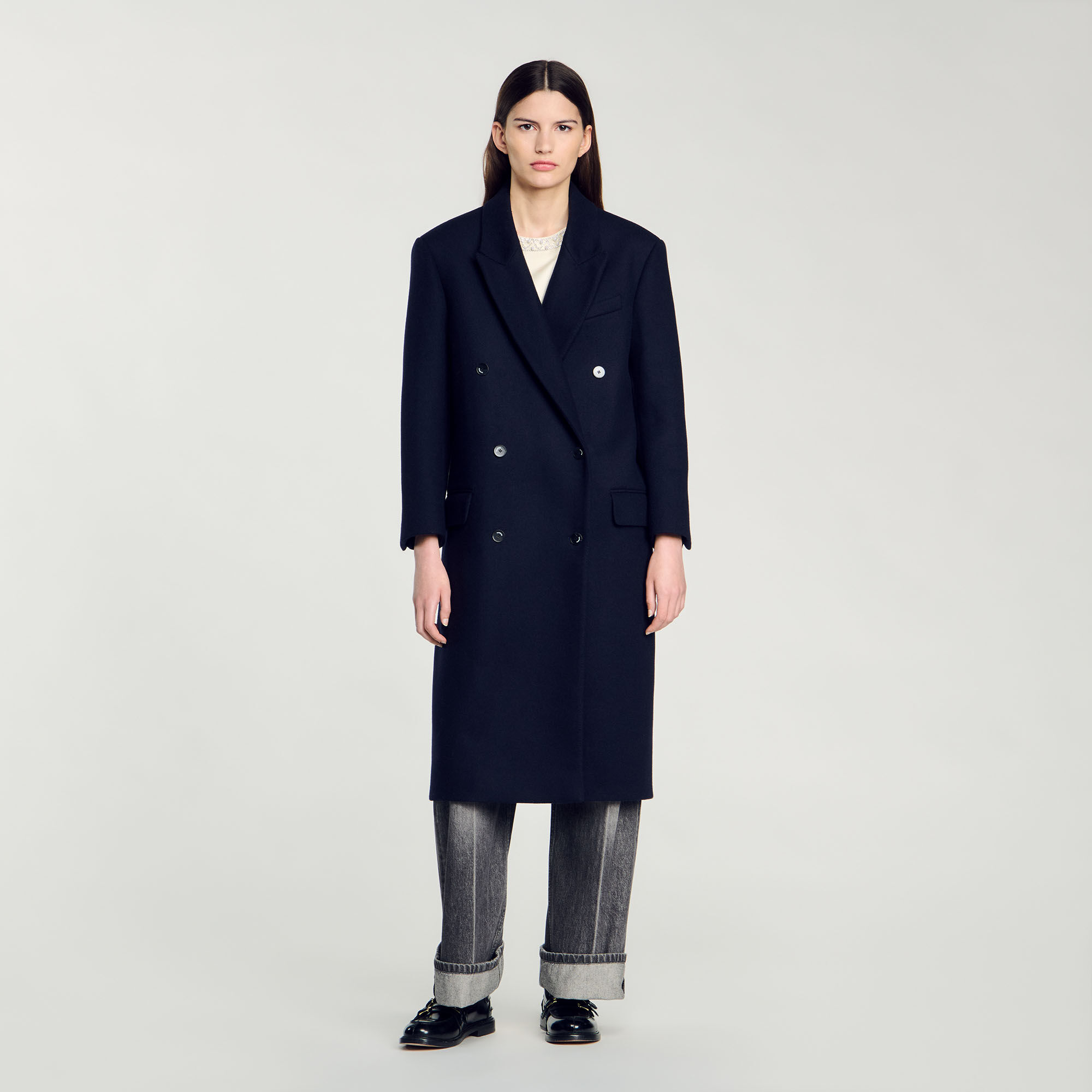 Sandro peacoat deals