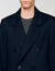 Zweireihiger Woll-Kaschmirmantel