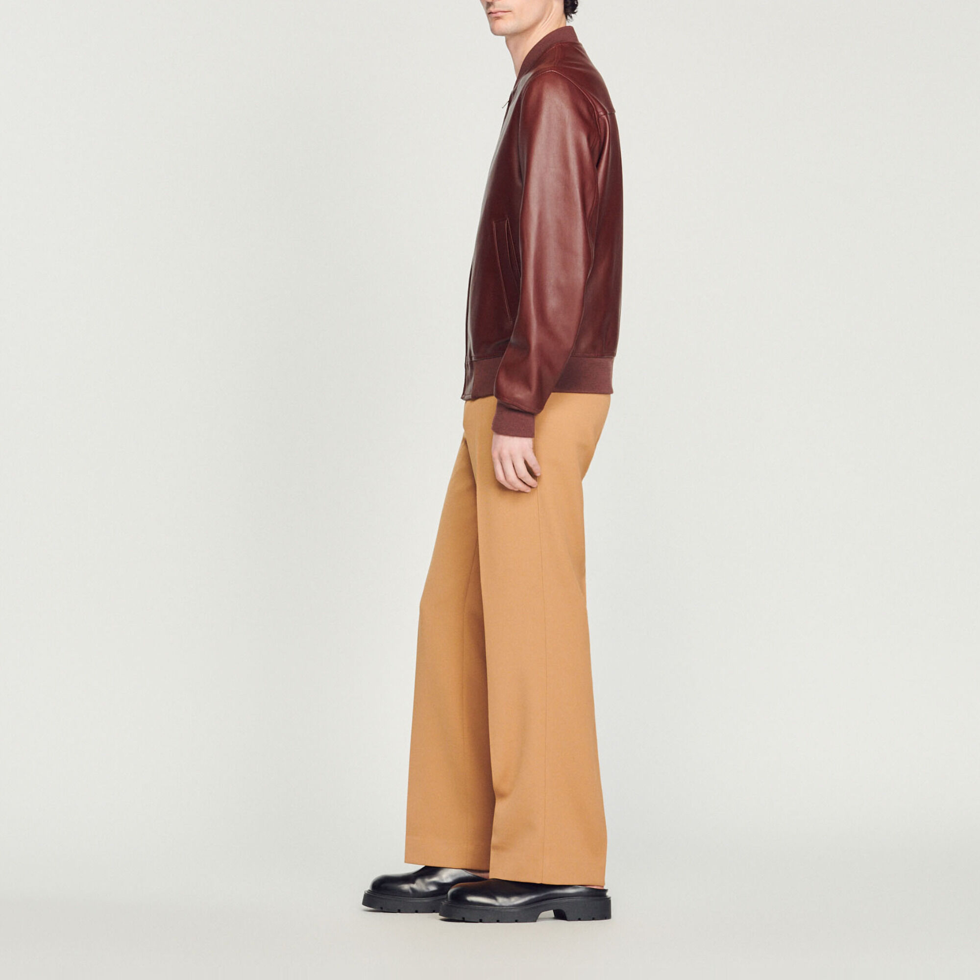 Blouson aus Leder